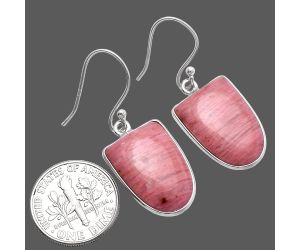 Pink Tulip Quartz Earrings SDE80085 E-1001, 13x19 mm
