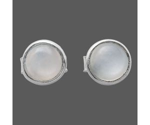 Srilankan Moonstone Stud Earrings SDE81080 E-1016, 5x5 mm
