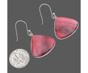 Pink Opal Earrings SDE81874 E-1001, 21x22 mm