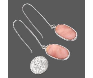 Pink Aventurine Earrings SDE81889 E-1076, 12x22 mm