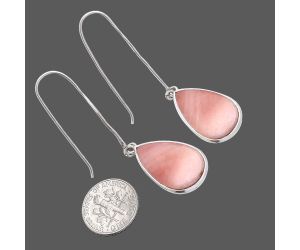 Pink Aventurine Earrings SDE81923 E-1076, 14x22 mm