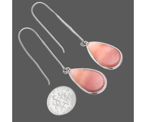 Pink Aventurine Earrings SDE81928 E-1076, 12x23 mm