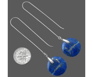 Lapis Lazuli Earrings SDE82761 E-1089, 19x19 mm