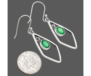 Green Onyx Earrings SDE83782 E-1216, 5x7 mm