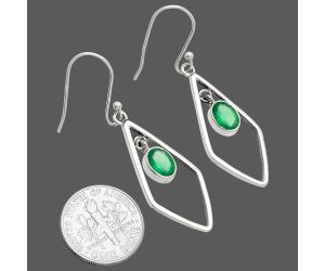 Green Onyx Earrings SDE83783 E-1216, 5x7 mm