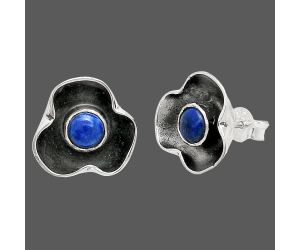 Lapis Lazuli Stud Earrings SDE83831 E-1247, 5x5 mm