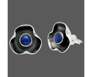 Lapis Lazuli Stud Earrings SDE83832 E-1247, 5x5 mm