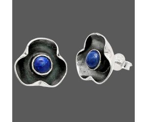Lapis Lazuli Stud Earrings SDE83833 E-1247, 5x5 mm