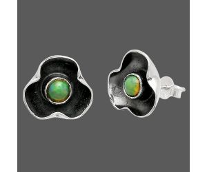 Ethiopian Opal Stud Earrings SDE83843 E-1247, 5x5 mm