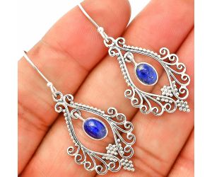 Lapis Lazuli Earrings SDE83971 E-1075, 5x7 mm