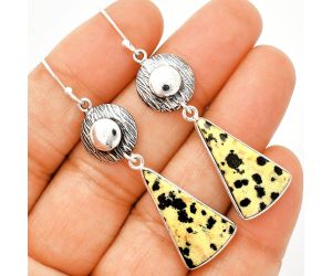 Dalmatian Earrings SDE84325 E-1077, 14x24 mm