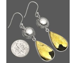 Apache Gold Healer's Gold Earrings SDE84338 E-1077, 14x23 mm