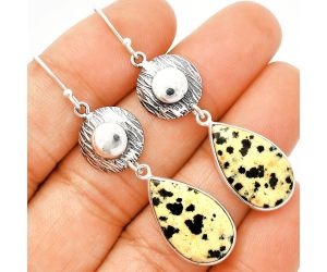 Dalmatian Earrings SDE84339 E-1077, 12x20 mm