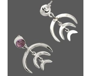 Amethyst Earrings SDE84348 E-1249, 6x6 mm