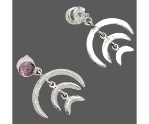 Amethyst Earrings SDE84349 E-1249, 6x6 mm