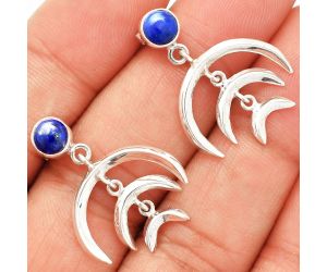 Lapis Lazuli Earrings SDE84365 E-1249, 6x6 mm