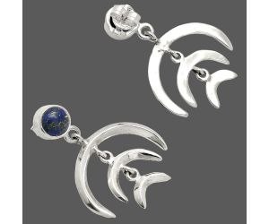 Lapis Lazuli Earrings SDE84366 E-1249, 6x6 mm