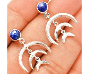 Lapis Lazuli Earrings SDE84367 E-1249, 6x6 mm