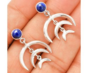 Lapis Lazuli Earrings SDE84368 E-1249, 6x6 mm