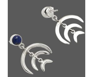 Lapis Lazuli Earrings SDE84368 E-1249, 6x6 mm