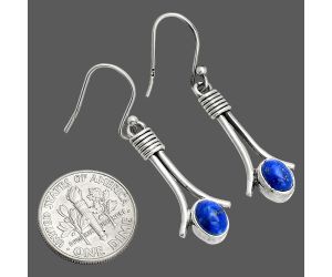 Lapis Lazuli Earrings SDE84557 E-1046, 5x7 mm