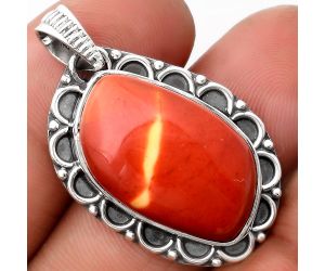 Natural Red Mookaite Pendant SDP106701 P-1080, 15x24 mm