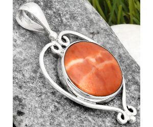 Natural Red Mookaite Pendant SDP107134 P-1285, 18x18 mm