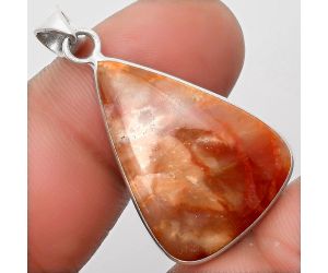 Natural Maury Mountain Moss Agate Pendant SDP108317 P-1001, 19x26 mm