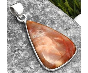 Natural Maury Mountain Moss Agate Pendant SDP108317 P-1001, 19x26 mm