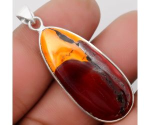 Natural Red Mookaite Pendant SDP108675 P-1001, 16x36 mm