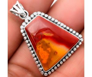 Natural Red Mookaite Pendant SDP108920 P-1052, 20x21 mm
