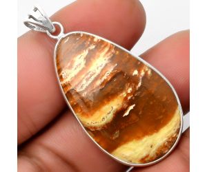 Natural Candy Opal Pendant SDP109257 P-1001, 22x37 mm