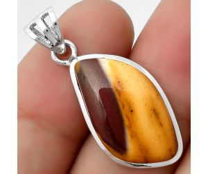 Natural Red Mookaite Pendant SDP111139 P-1002, 12x23 mm