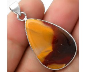 Natural Red Mookaite Pendant SDP111285 P-1053, 19x29 mm