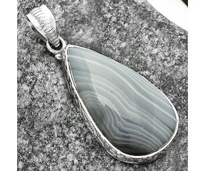 Natural Banded Onyx Pendant SDP111914 P-1082, 16x29 mm