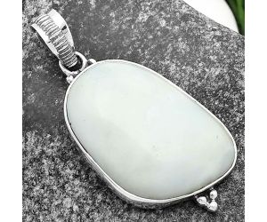 Natural White Opal Pendant SDP112123 P-1100, 18x27 mm