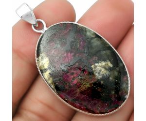Natural Russian Eudialyte Pendant SDP112374 P-1053, 23x34 mm