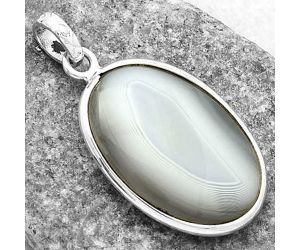Natural Banded Onyx Pendant SDP118329 P-1001, 18x26 mm