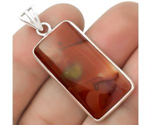 Natural Red Mookaite Pendant SDP118957 P-1001, 15x29 mm