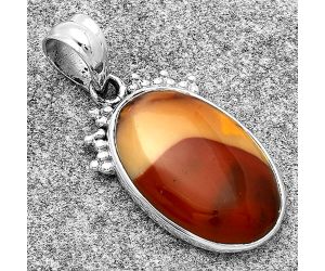 Natural Red Mookaite Pendant SDP119382 P-1086, 15x23 mm