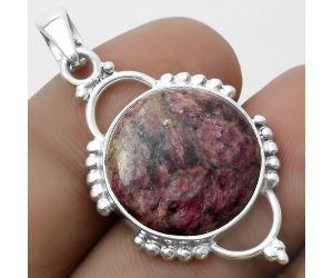 Natural Russian Eudialyte Pendant SDP121378 P-1639, 18x18 mm