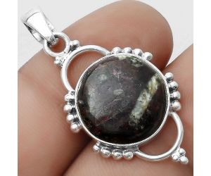 Natural Russian Eudialyte Pendant SDP121386 P-1639, 16x16 mm