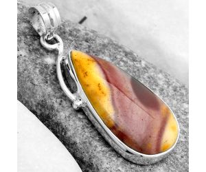 Natural Red Mookaite Pendant SDP123499 P-1099, 17x33 mm