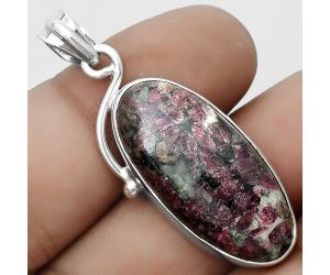 Natural Russian Eudialyte Pendant SDP123500 P-1099, 15x30 mm