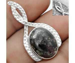 Natural Russian Eudialyte Pendant SDP123804 P-1549, 12x16 mm