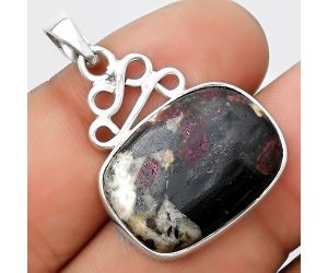 Natural Russian Eudialyte Pendant SDP125984 P-1554, 16x22 mm