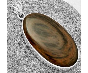 Natural Hypersthene - Canada Pendant SDP128496 P-1001, 21x36 mm