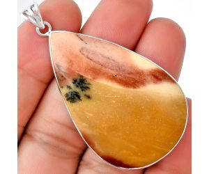 Natural Red Mookaite Pendant SDP128526 P-1001, 30x47 mm