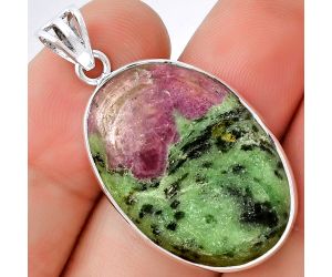 Natural Ruby Zoisite - Africa Pendant SDP128556 P-1001, 19x28 mm