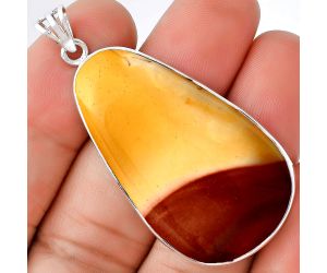 Natural Red Mookaite Pendant SDP128609 P-1001, 23x40 mm
